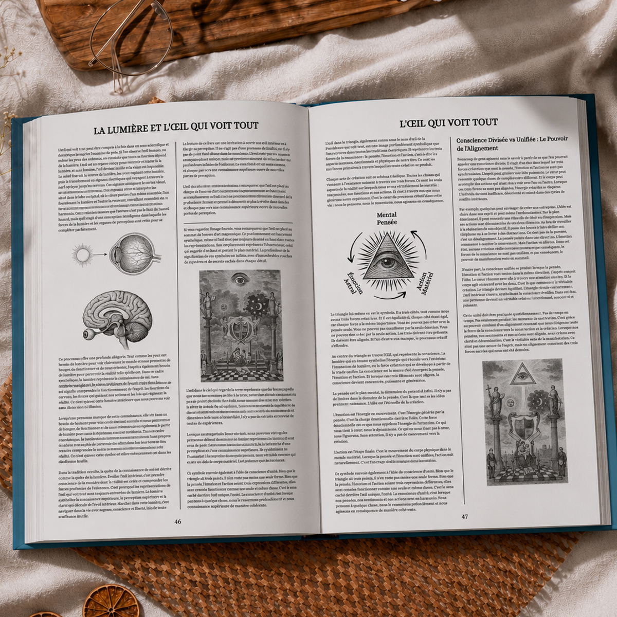 Intérieur du Livre du Symbolisme — Couverture rigide