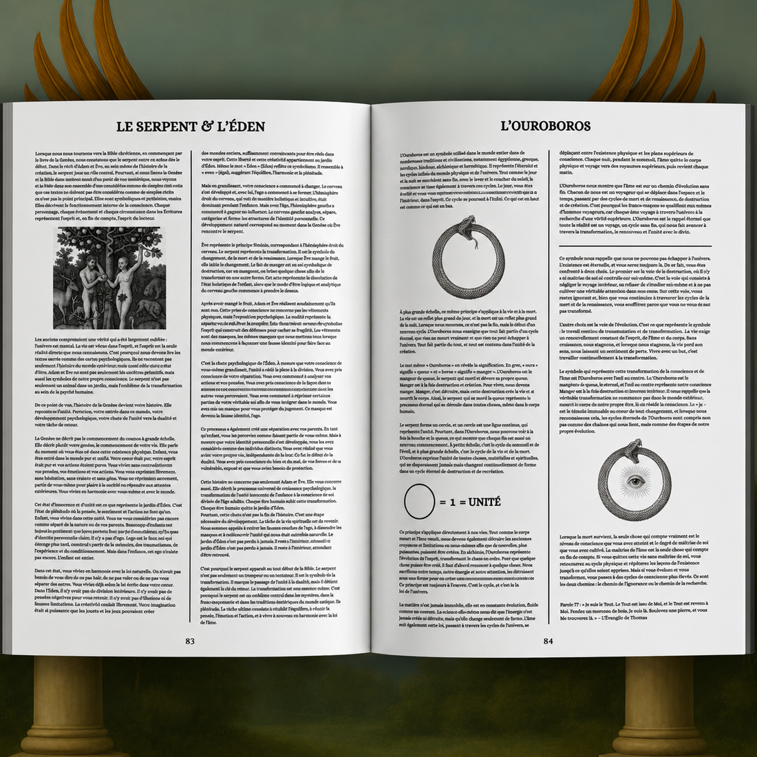 Pages intérieures du Livre du Symbolisme
